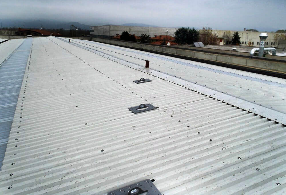 Realizzazione coperture metalliche industriali