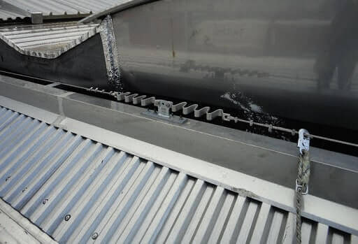 Montaggio Linee vita in copertura