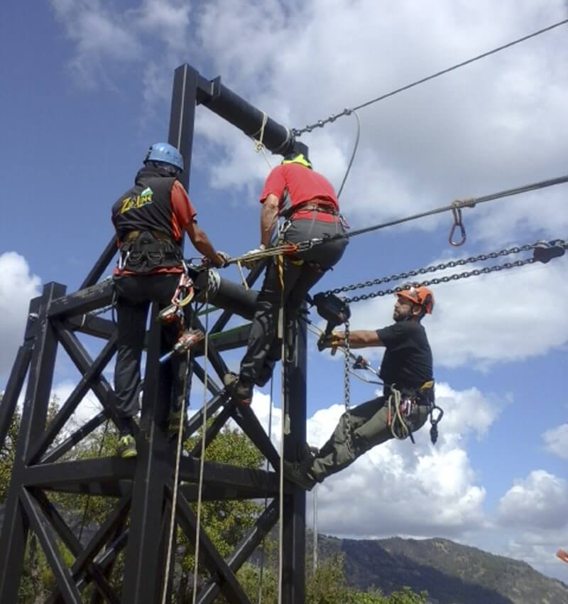 Realizzazione Zipline